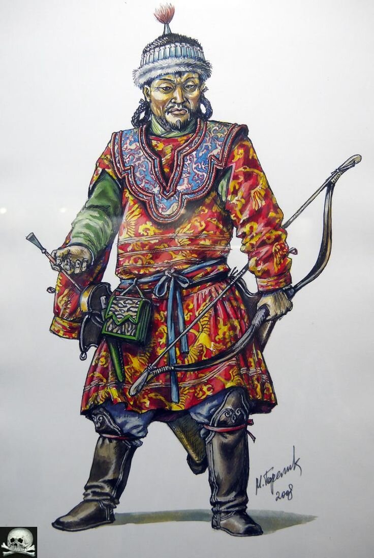 Баргутский воин.