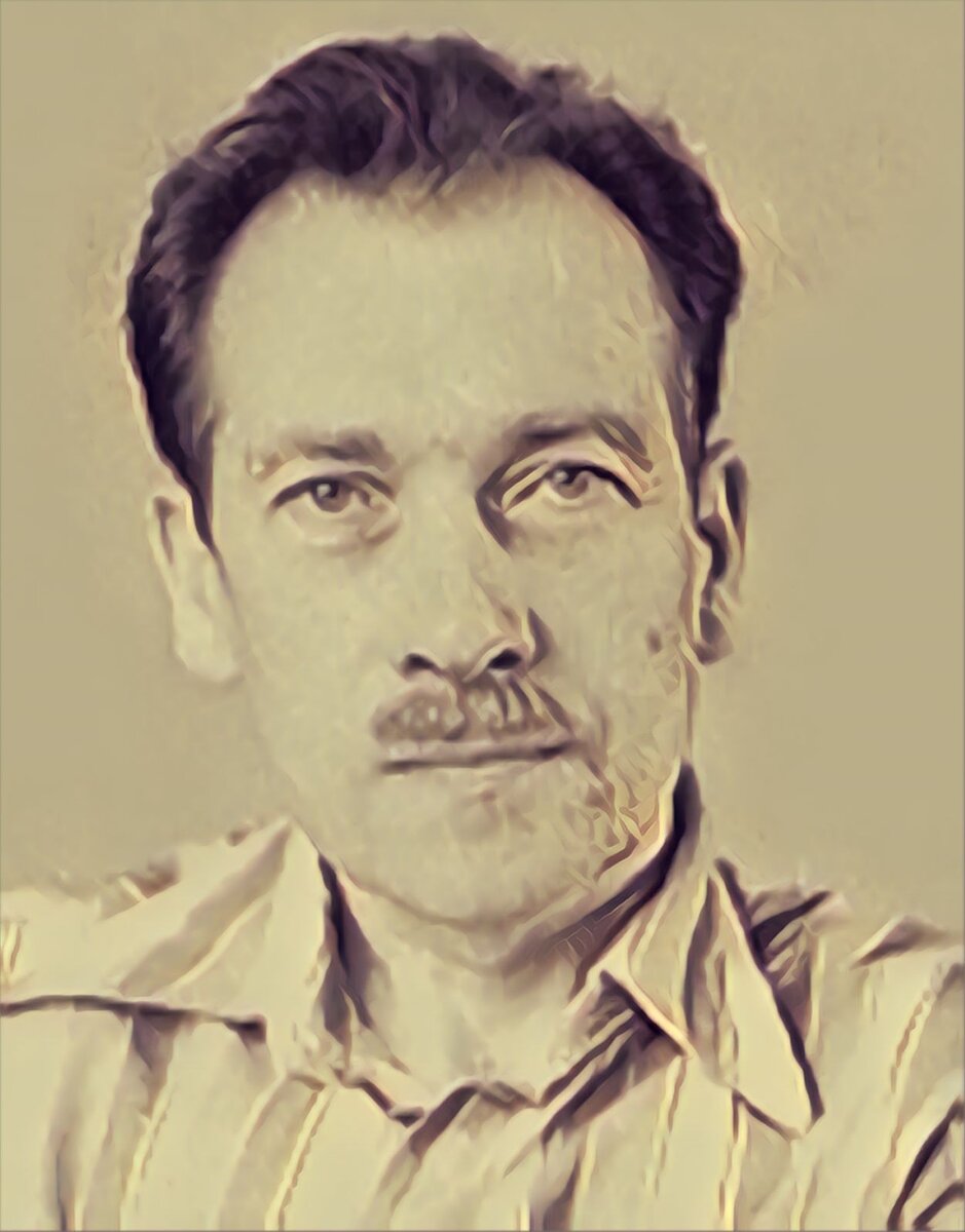 Андрей Леонидович Никитин- российский историк, литератор, публицист, член Союза писателей и Географического общества СССР. Картина современного художника(из ОИ)