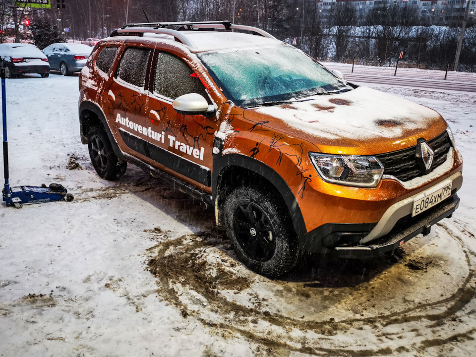 Зима пришла внезапно: шины Cordiant Snow Cross 2 для Renault Duster5