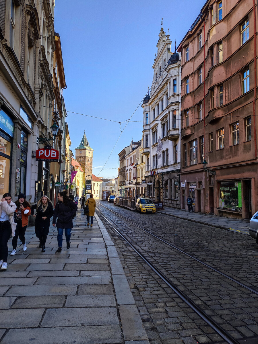 Фото автора: ул. Пражска, г. Пльзень, вчера