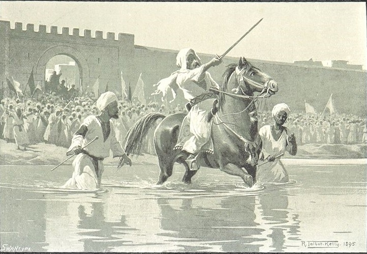 Халиф Абдуллах ведёт войска в атаку (здесь и далее изображения из открытых источников)