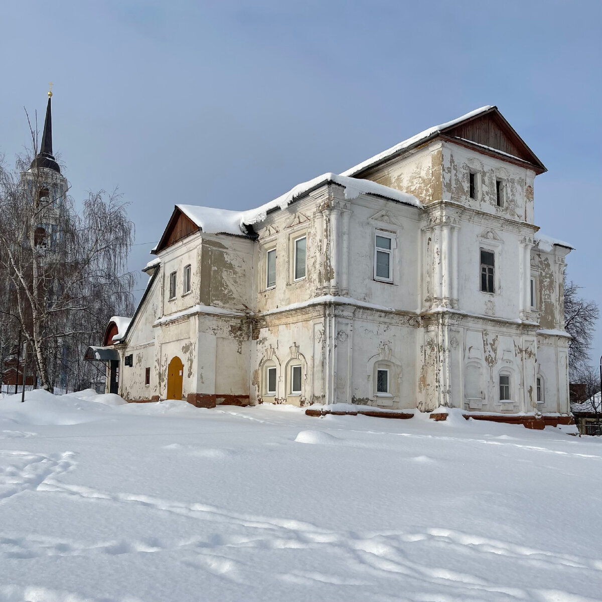 Самое старое здание в Тульской области. Путешествие в древность | Now&Then  Russia | Дзен