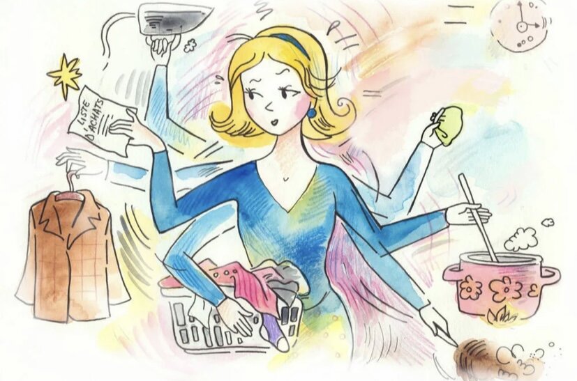 Многозадачная мама 