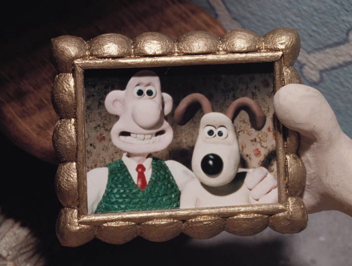 Кадр из короткометражки "Уоллес и Громит: Неправильные штаны"