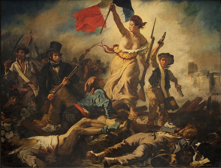 Эжен Делакруа - «Свобода на баррикадах»