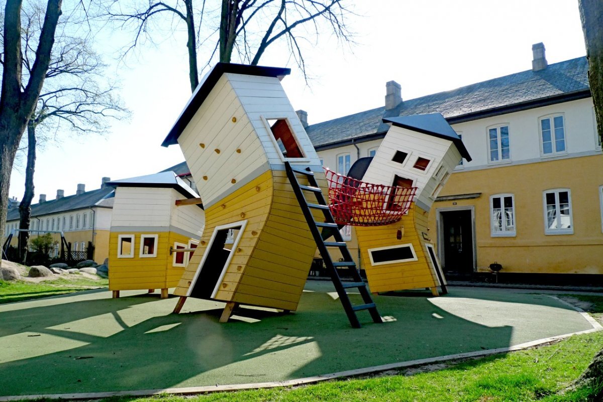 Необыкновенное примеры. Оригинальные детские площадки. Креативные детские площадки.