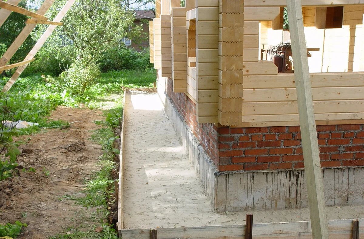 Песчаная подушка.