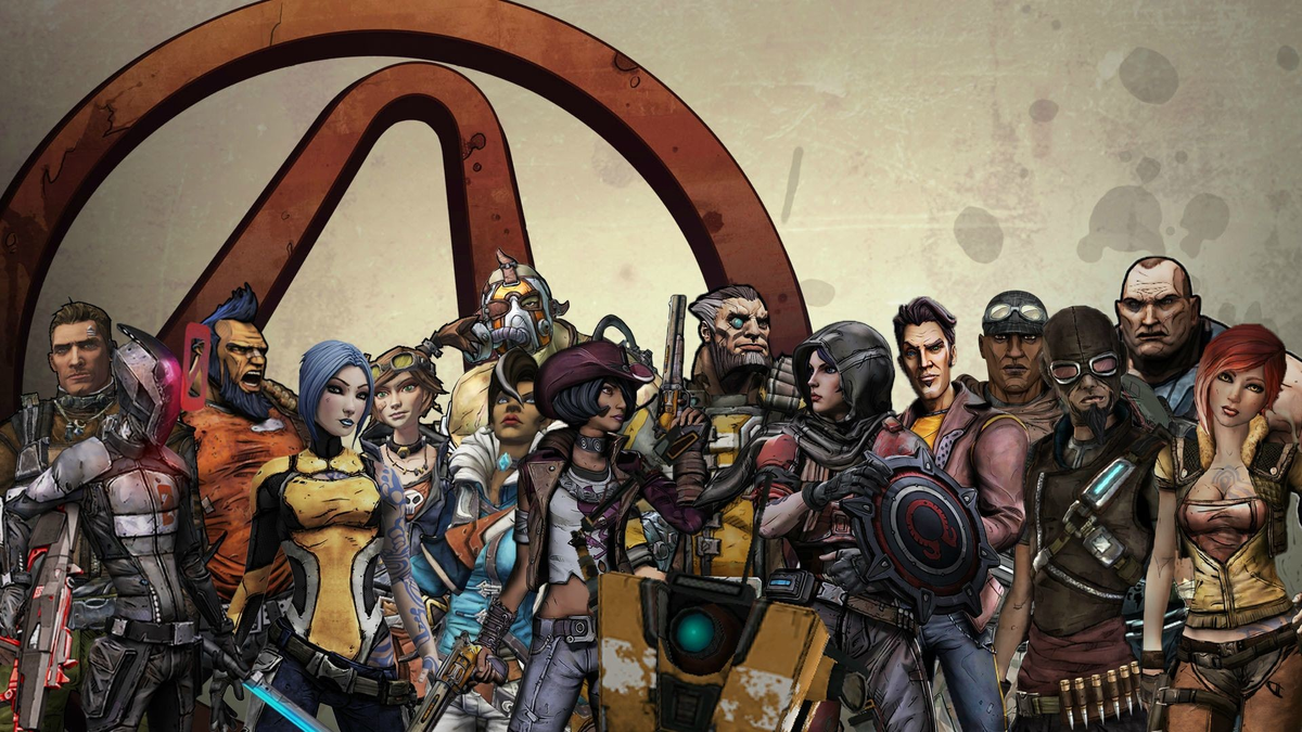 Борда игра. Borderlands 1. Borderlands Искатели хранилища. Borderlands 1 арт. Bonderland2 персонажи.