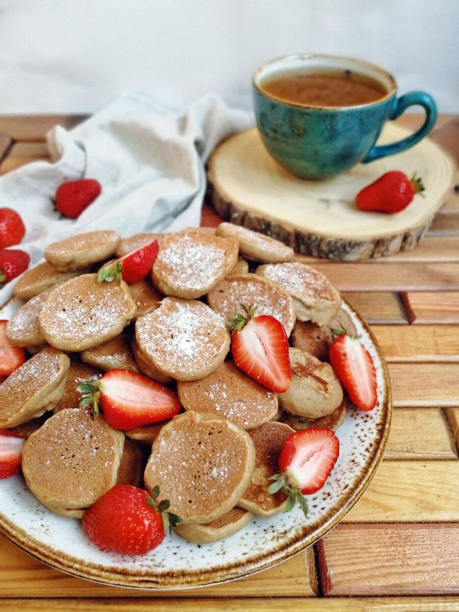 Яблочные оладьи