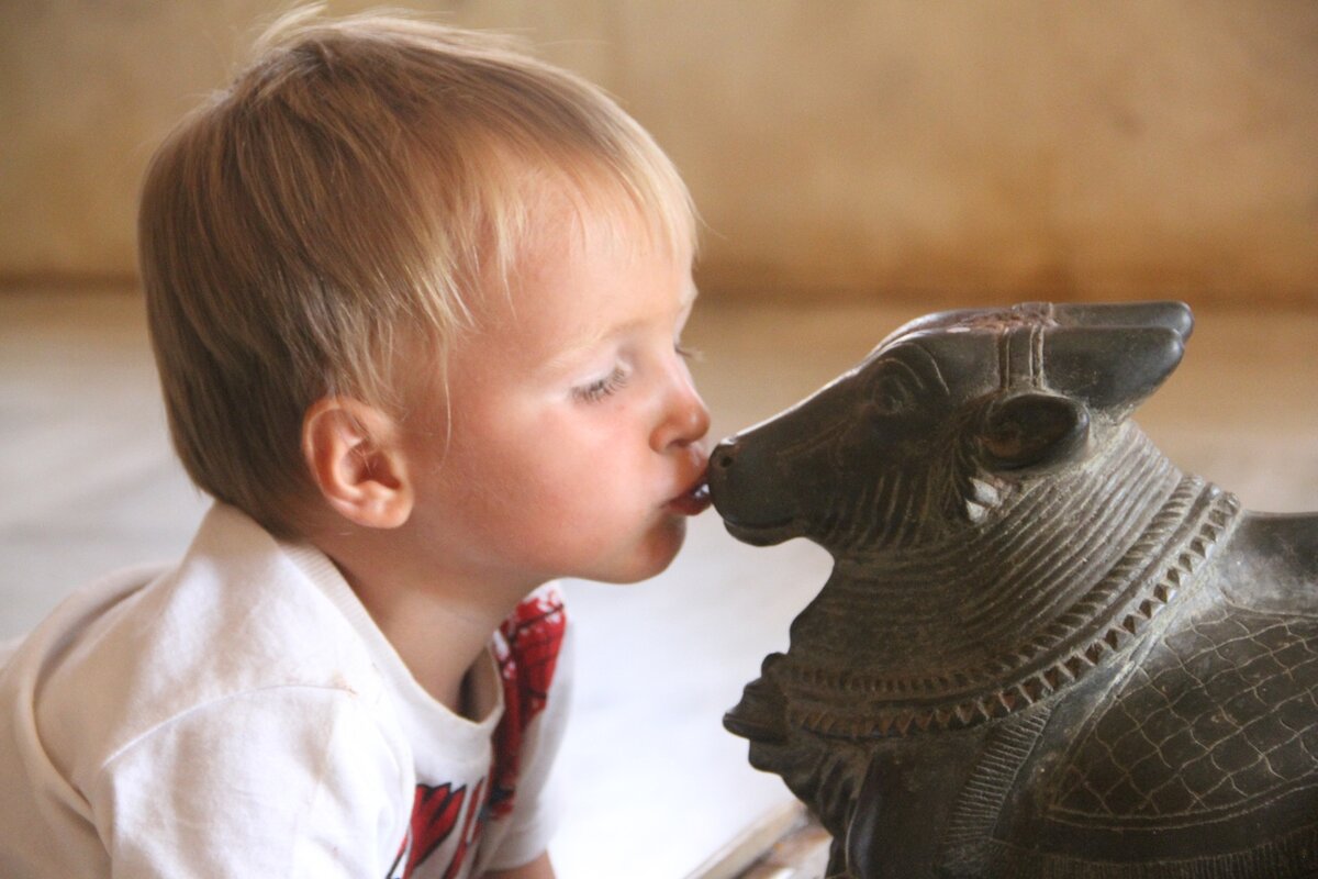 2018, Гоа, Индия, фото из семейного архива