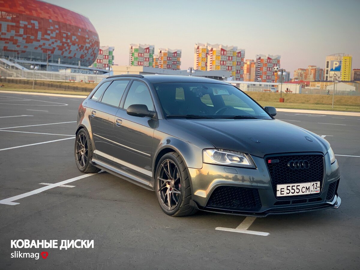 Audi RS3 на Slik L-836 Pinwheel