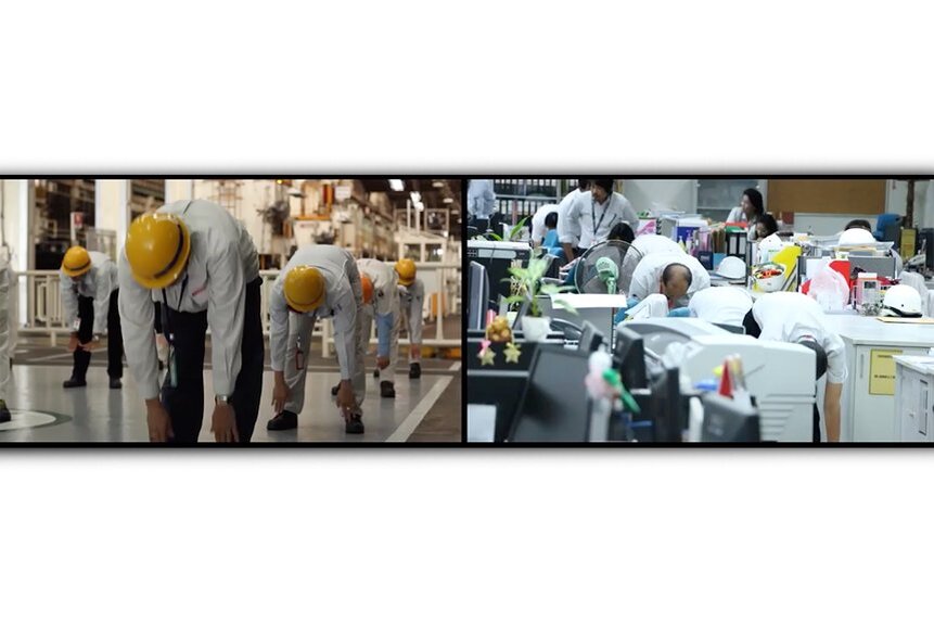 ©Кадр: Japanese style Radio exercise / youtube