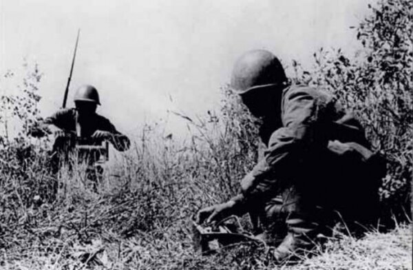 Прокладка полевой кабельной линии