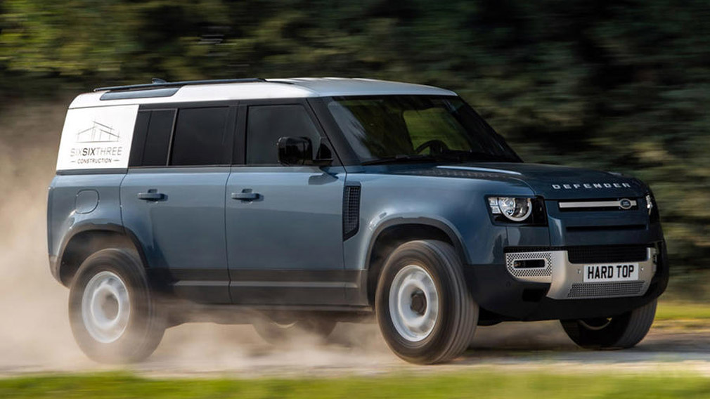 Land Rover Defender со съемной крышей, фото: Autocar.co.uk