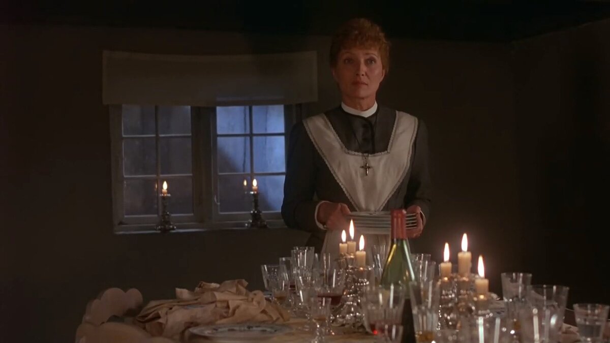 Кадр из фильма "Пир Бабетты", 1987 г.