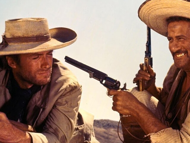 Кадр из х/ф "Хороший, плохой, злой" (1966)