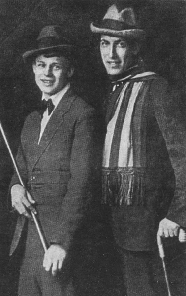 Сергей Есенин и Анатолий Мариенгоф.
