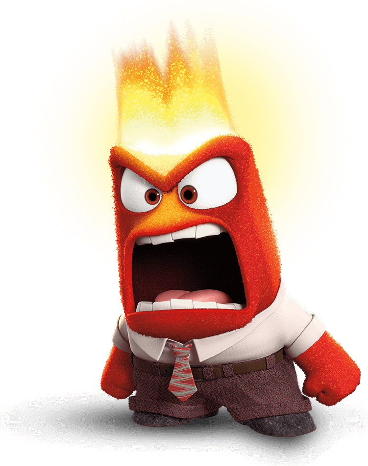 Гнев из мультика Головоломка