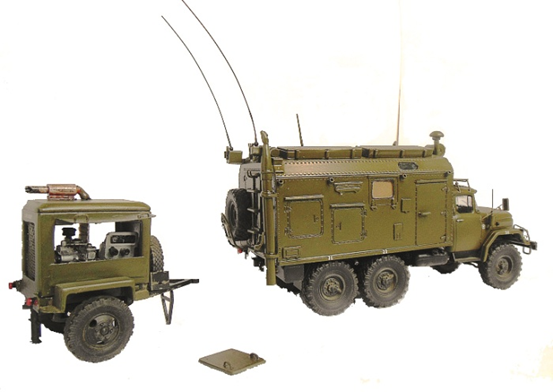 Фото: Зил-131 с генератором (копия нашего).