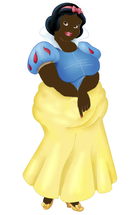 Белоснежка. (Картинку автор нарисовал в фотошопе)