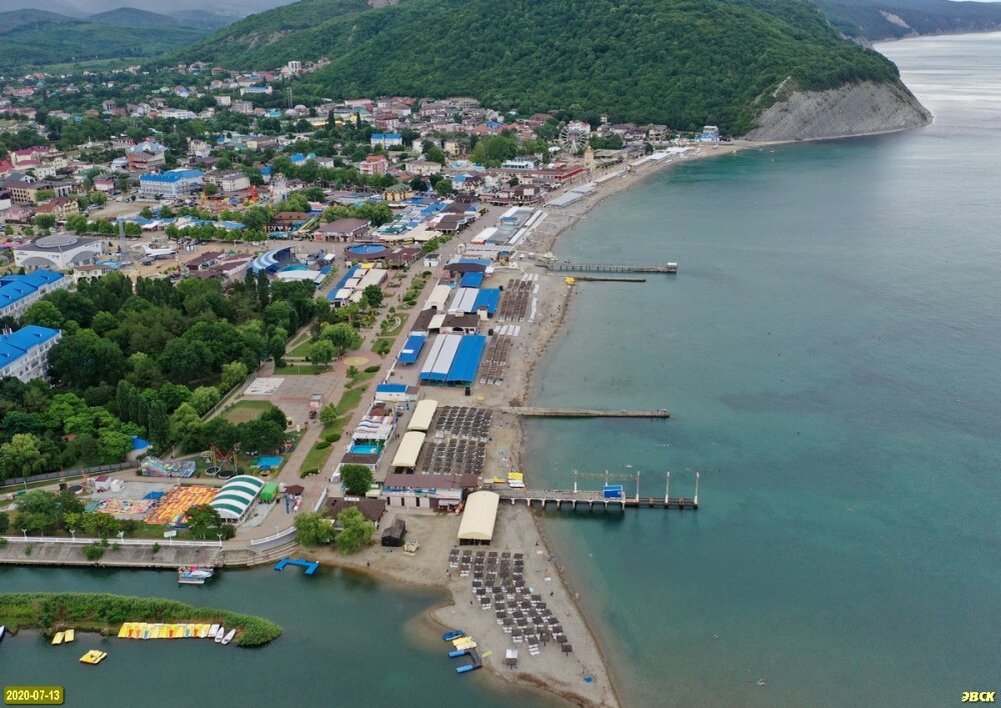 Фото пляжа в архипо осиповке