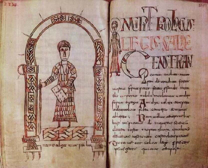 "Салическая правда" древних германцев