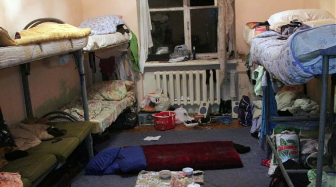 Комната типичного рабочего дома