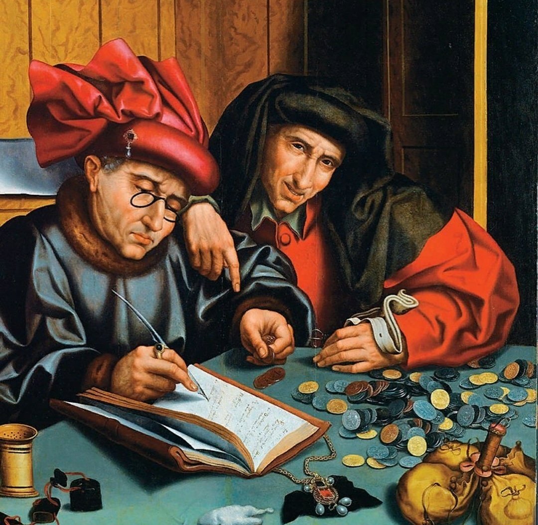 "Ростовщик" Маринус ван Реймерсвале, 1539 год