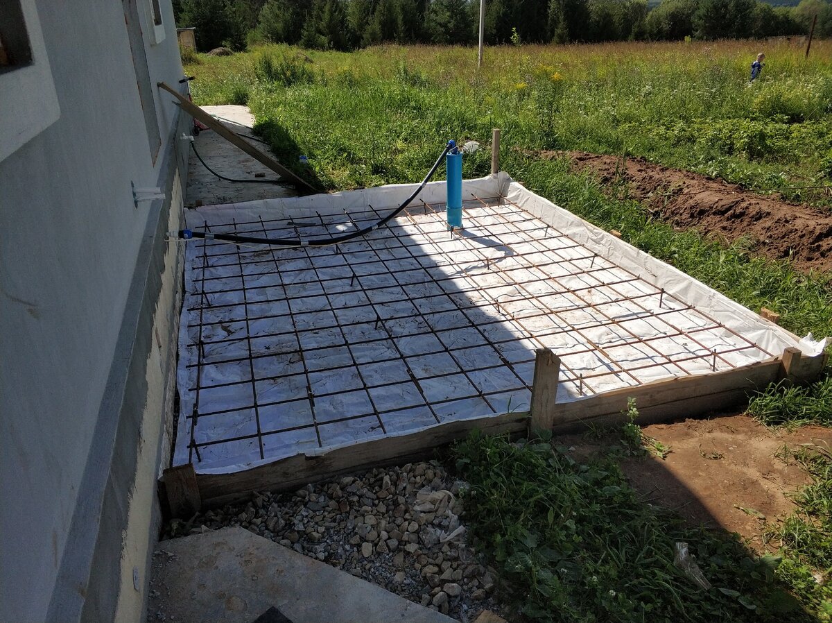 Армирование фундамента