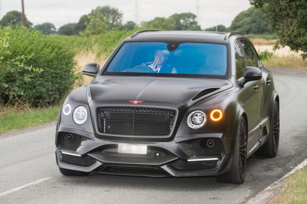 Джесси Лингард водит BENTLEY BENTAYGA 