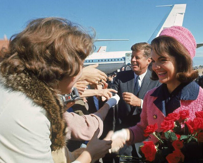 Джон и Жаклин Кеннеди в Далласе, 22 ноября 1963