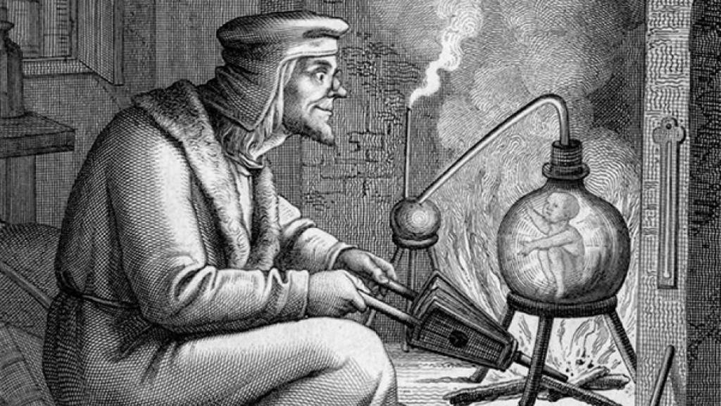 Фауст и Гомункул