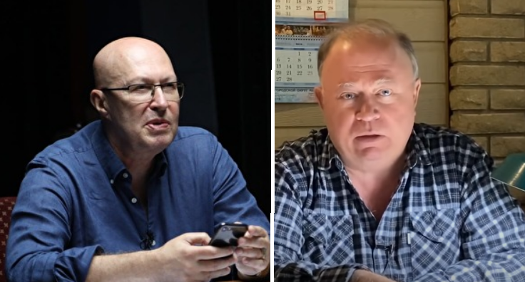 Валерий Соловей и Андрей Караулов