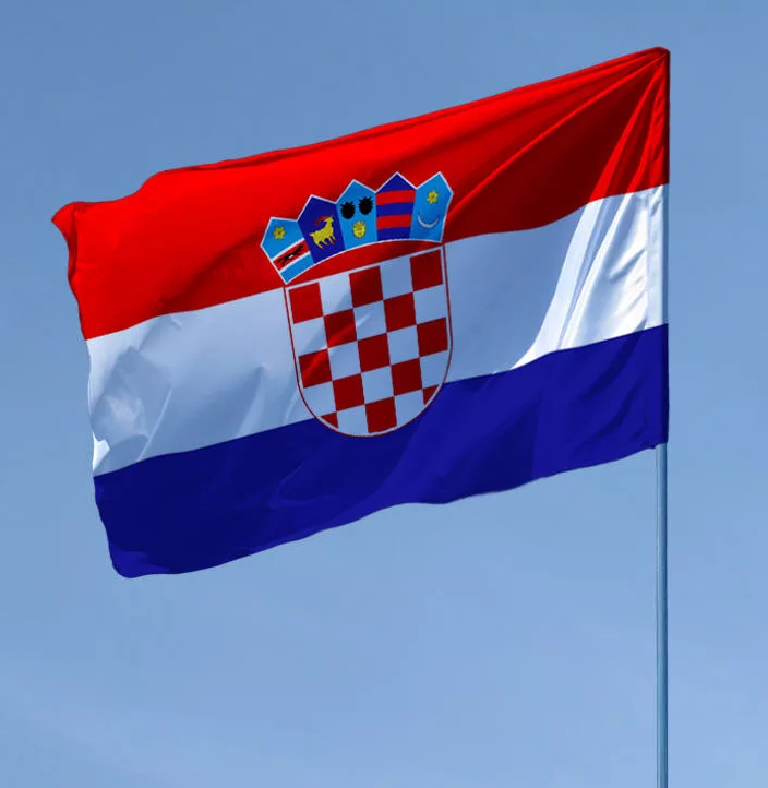 Государственный флаг Хорватии 