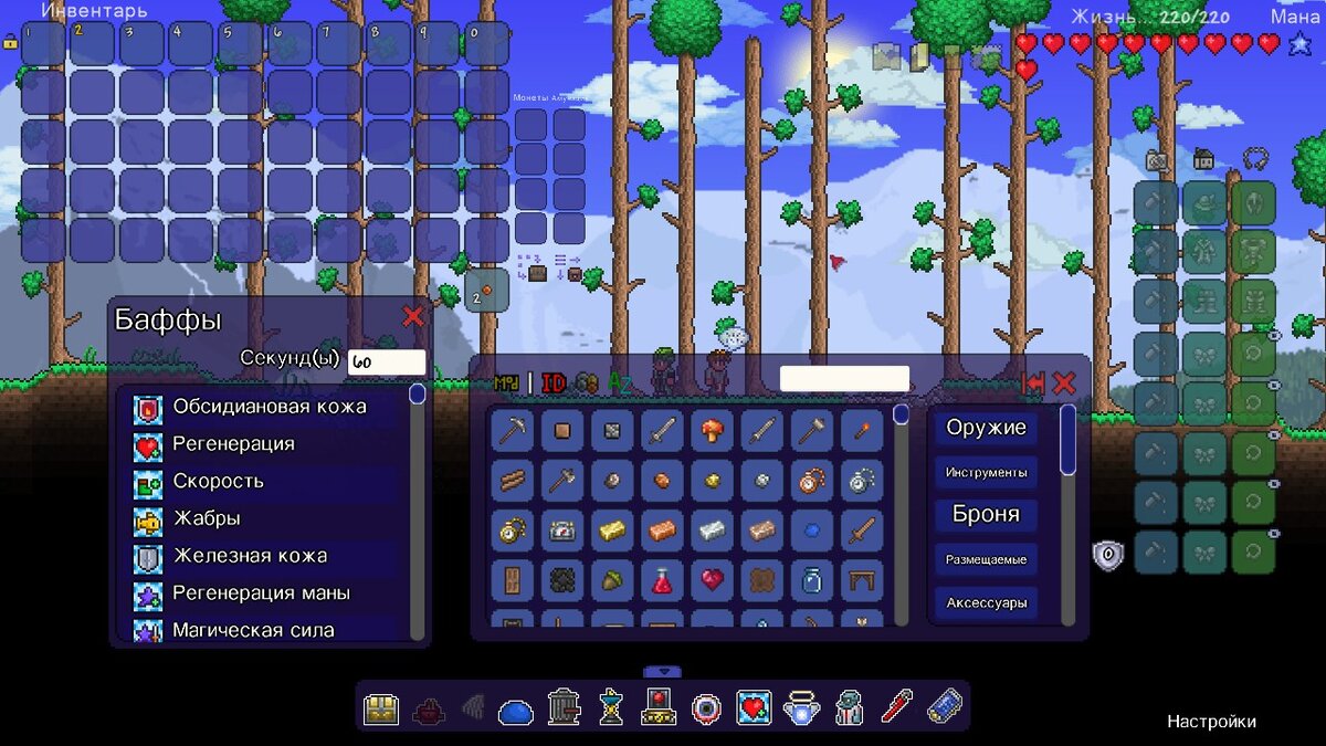 Terraria игрок