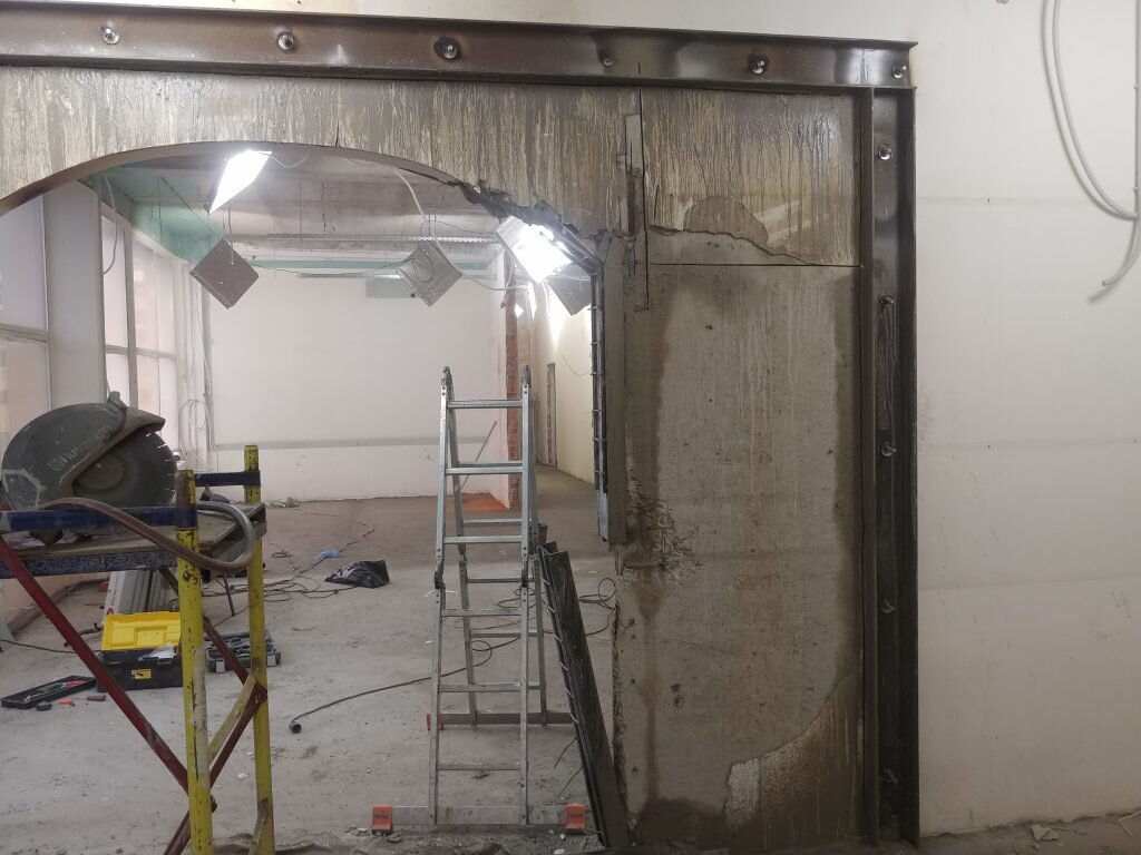 Усиление проемов АлмазТехРез