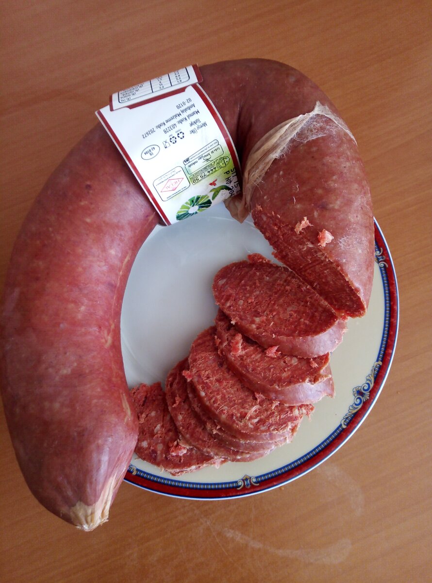 Турецкая  колбаса очень непривычна  для россиян