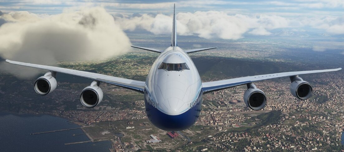 Microsoft Flight Simulator.