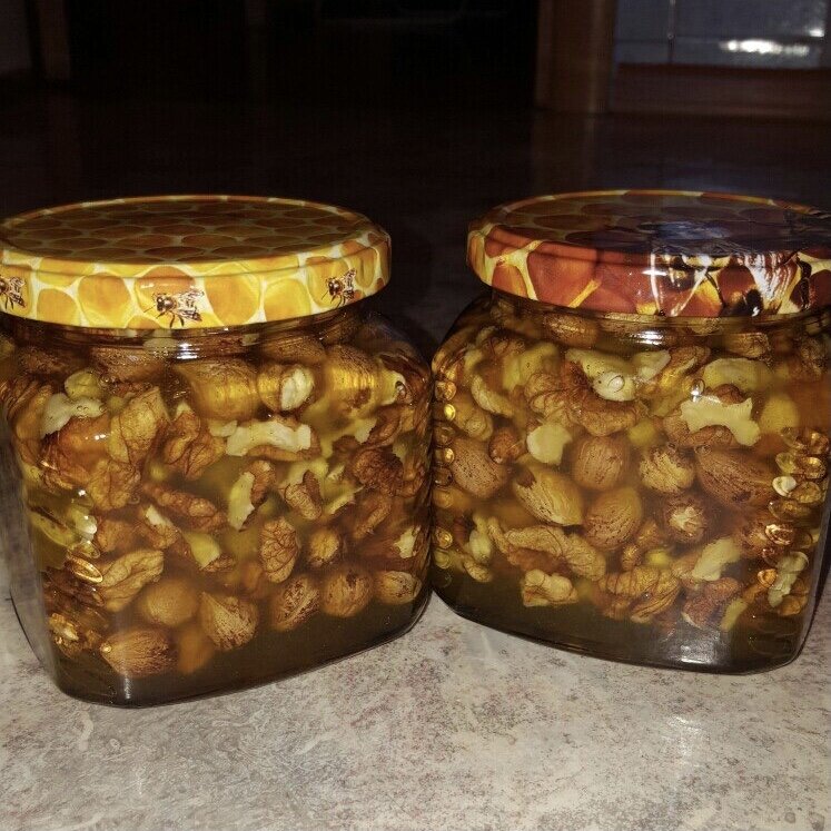 Готовая медово-ореховая смесь