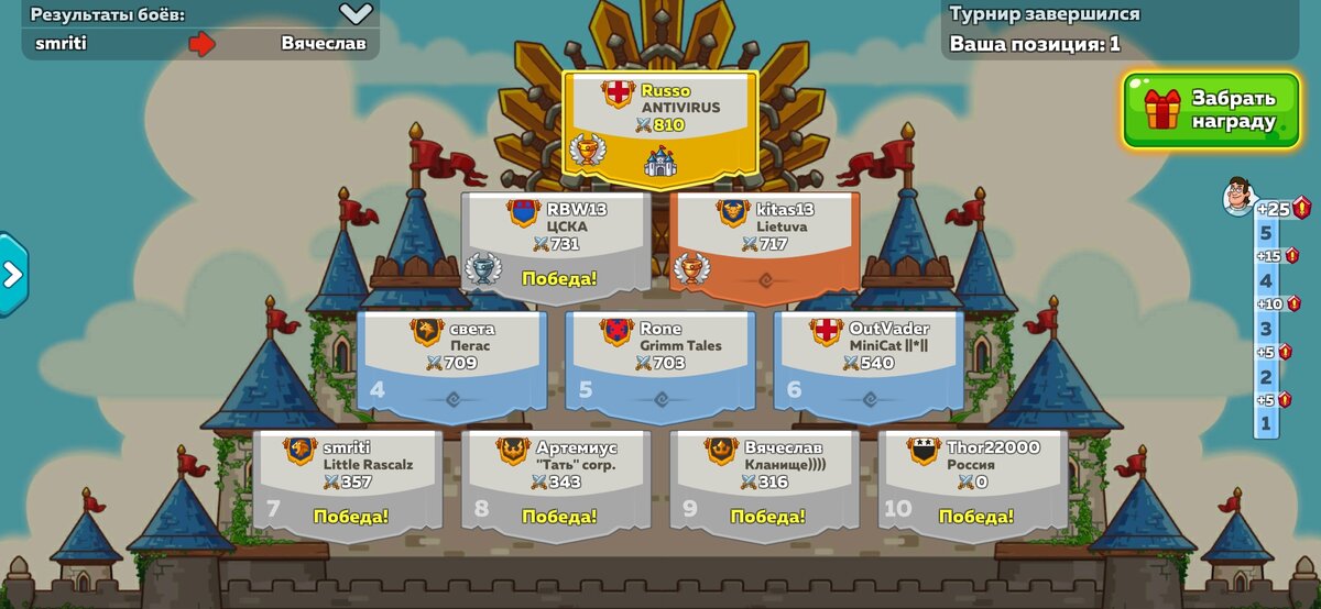 Профессор играет Hustle Castle. Арена