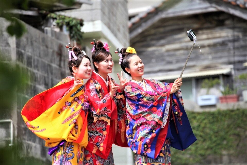  Фото из свободного источника интернета. Кимоно Okinawa