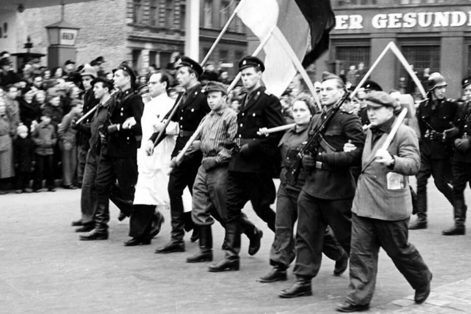 В 1953 году в городе. Берлин 17 июня 1953. Восстание в ГДР 1953. Берлин 17 июня 1953 года в ГДР