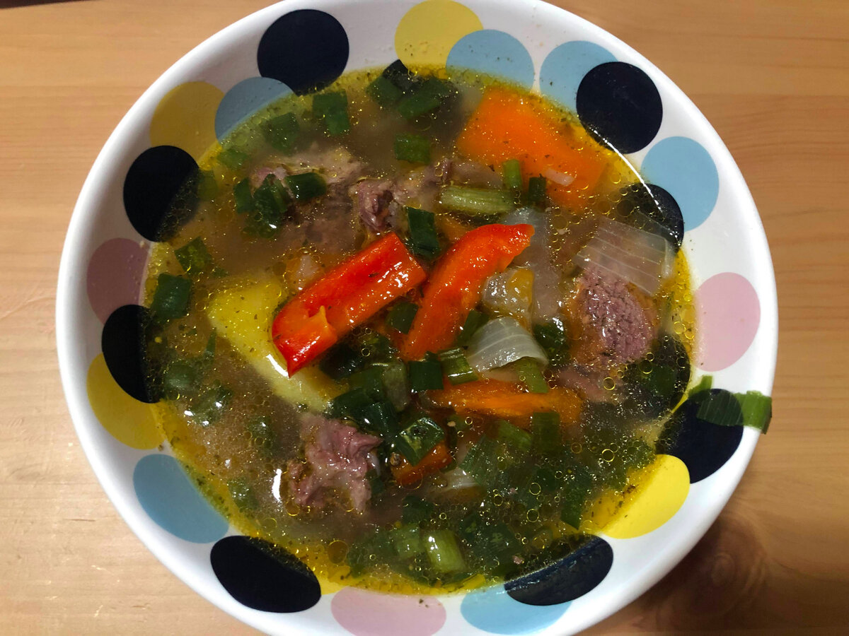 Шурпа из баранины