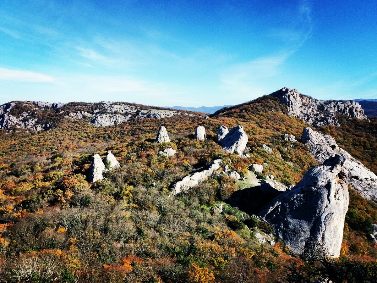 Скалы Тышлар или Крымский Стоунхендж. 