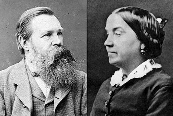 Фридрих Энгельс и Лиззи Бернс