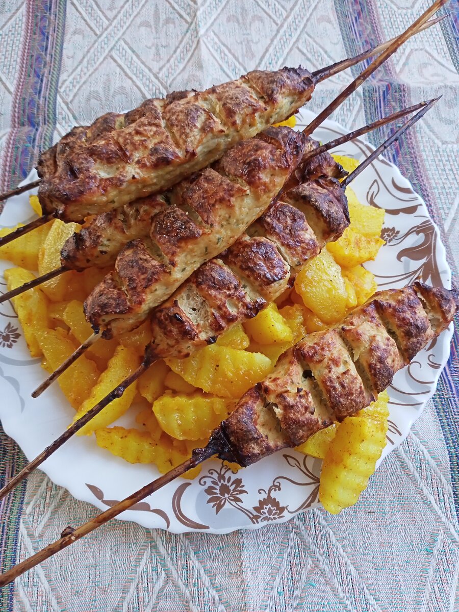 Люля-кебаб — рецепт в духовке в домашних условиях на шпажках (фото пошагово) :: Рецепты :: i-revolver.ru