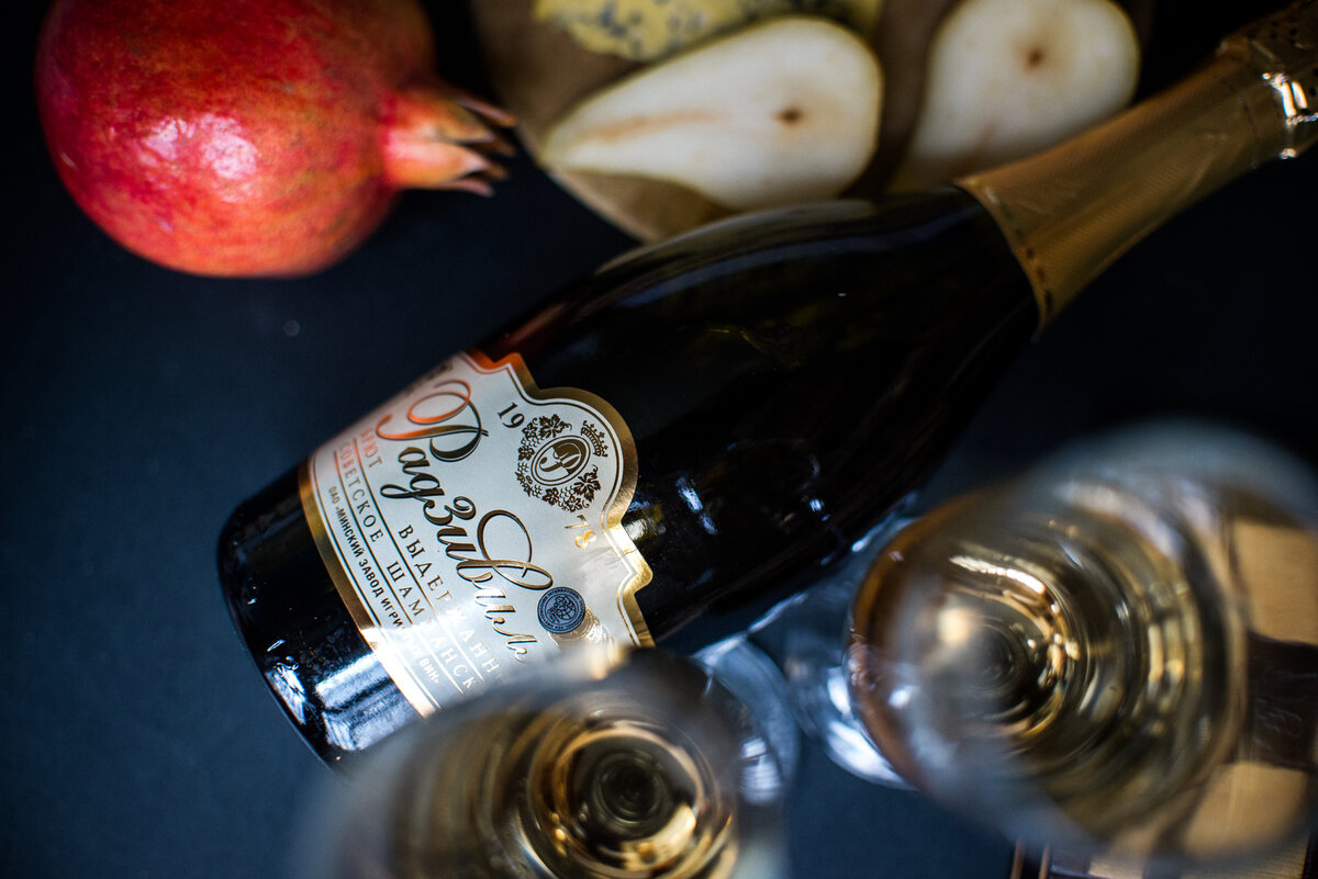 Выдержанное «Советское шампанское» «Радзивилл» от Минского завода игристых вин