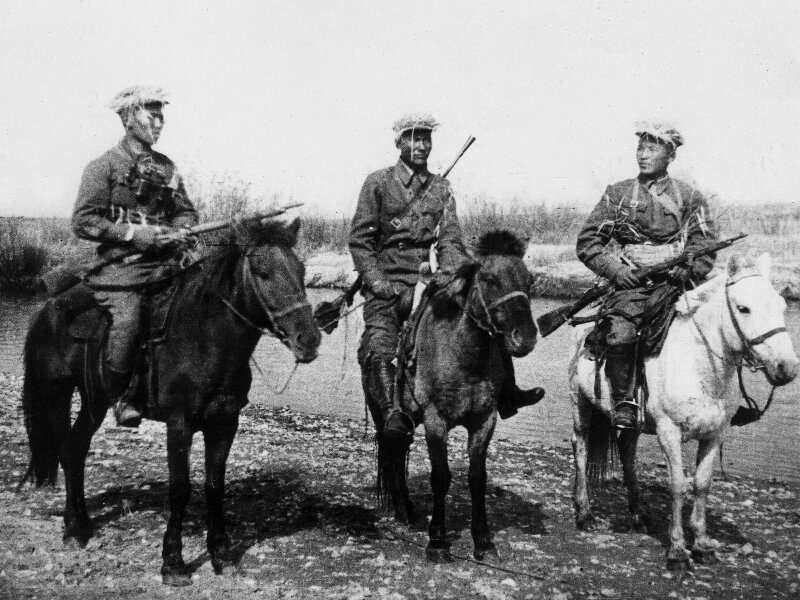 Монгольская кавалерия лучше всех ориентировалась на Халхин-Голе. Эти парни не дадут заблудиться