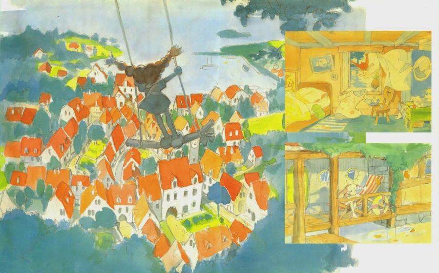 Зарисовка Миядзаки