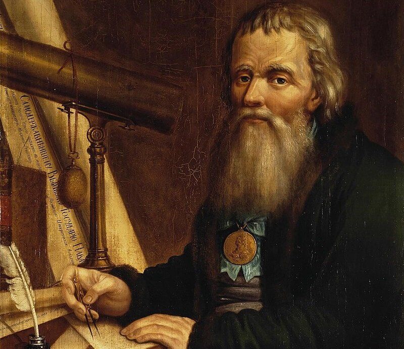 Иван Кулибин на картине художника П.Веденецкого